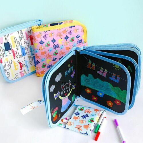 Doodle Slate Painting Kit for Kids Drawing Book with Wet Wipes