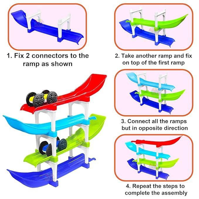 Multi level Ramp Racing Car Toy
