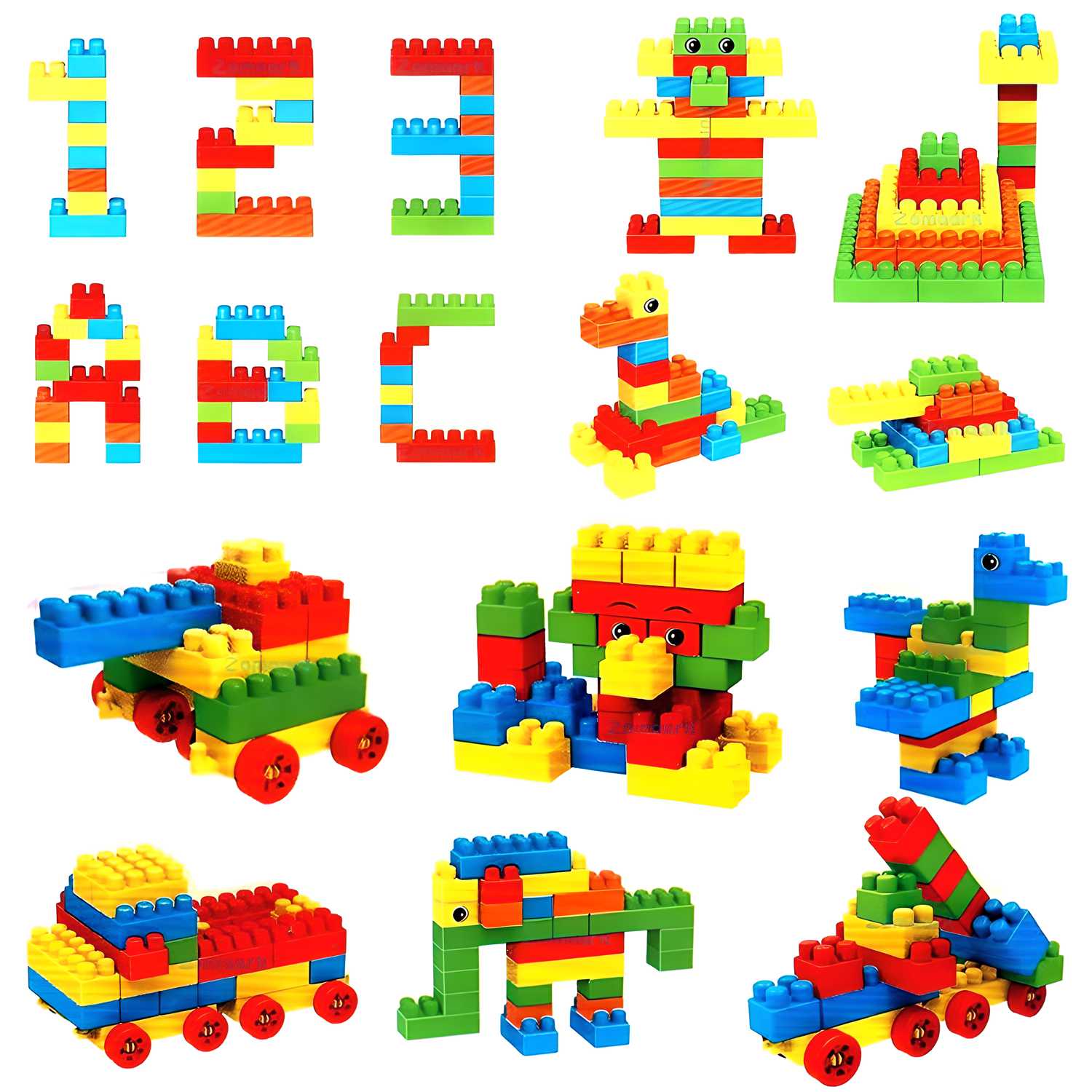 Building Block Game for Kids 120 pc