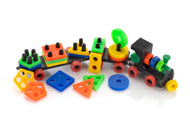 Train with Shape Sorter & Pegs