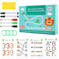 Pen Control Training Exercise Hand Control Book