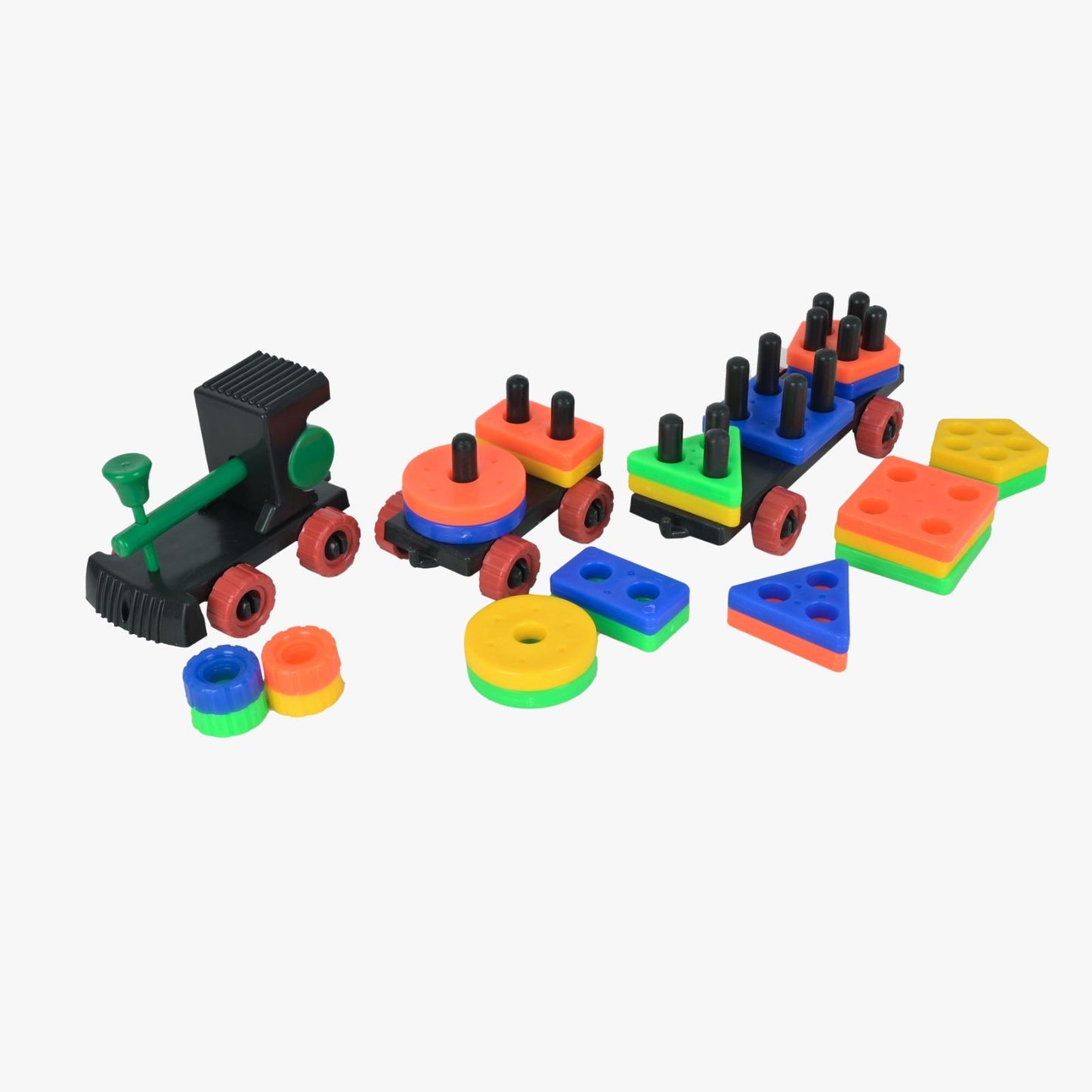 Train with Shape Sorter & Pegs