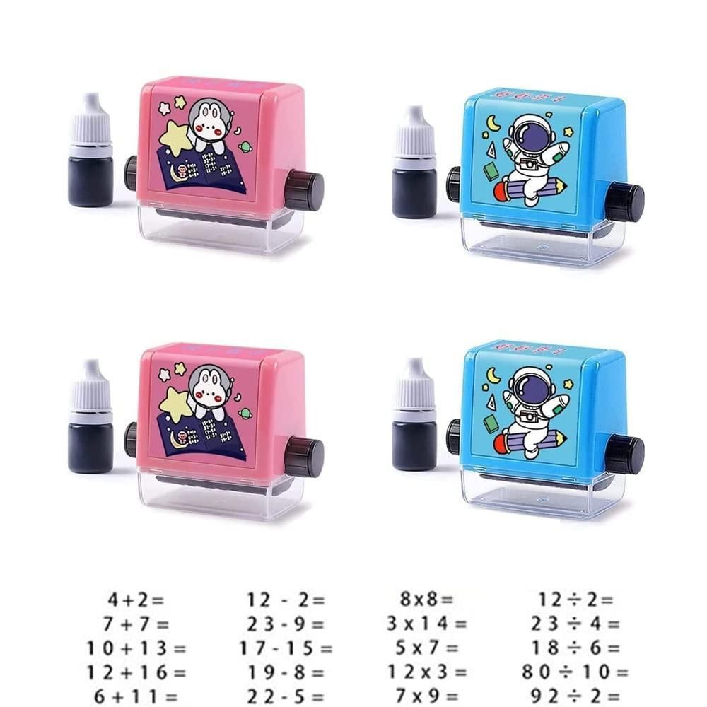 Roller Math Stamp – Reusable Arithmetic Practice Tool for Kids