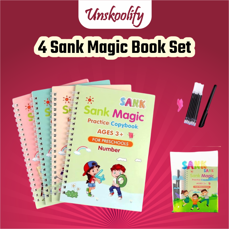 💥2-in-1 LEARNING BUNDLE: Intelligence book and Sank Magic Practice Book (Free)💥