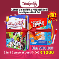 💥2-in-1 LEARNING BUNDLE: Play and Learn Book and Intelligence Book (Free)💥