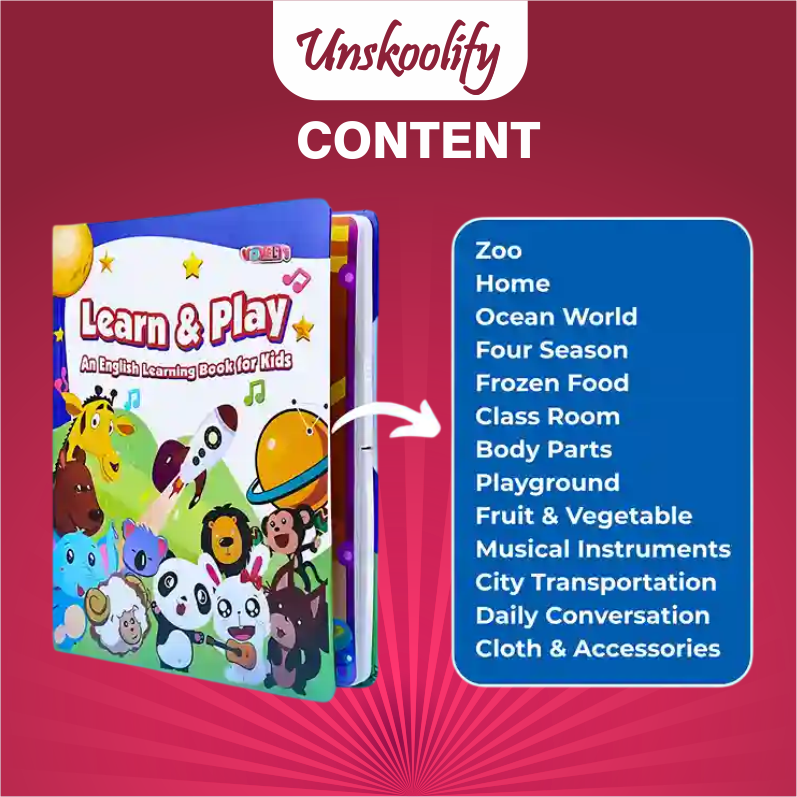 Learn & Play Interactive Sound Book