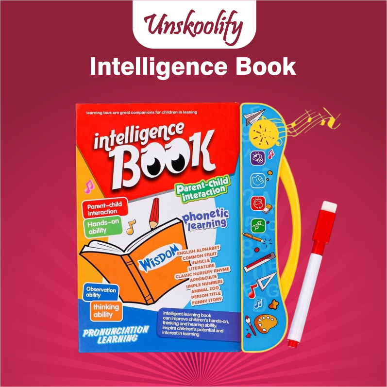 💥2-in-1 LEARNING BUNDLE: Play and Learn Book and Intelligence Book (Free)💥