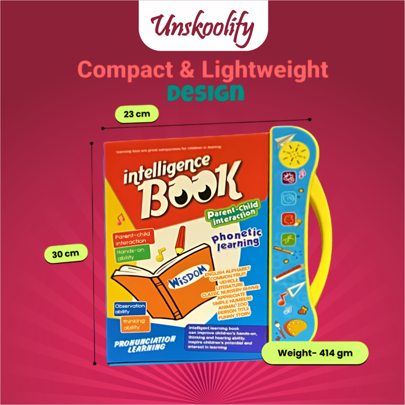 Super Interactive Intelligence Book for Kids