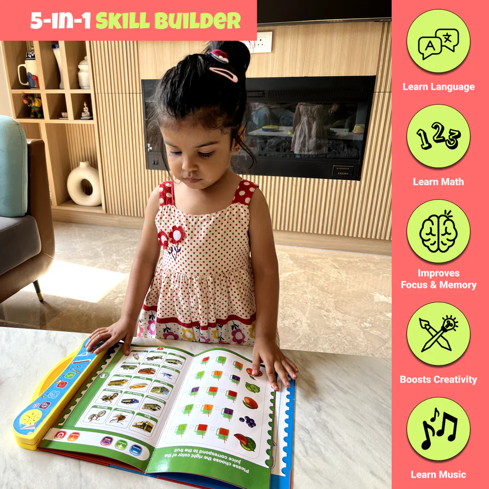 Super Interactive Intelligence Book for Kids
